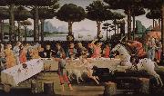 Sandro Botticelli Follow up sections of the story china oil painting reproduction